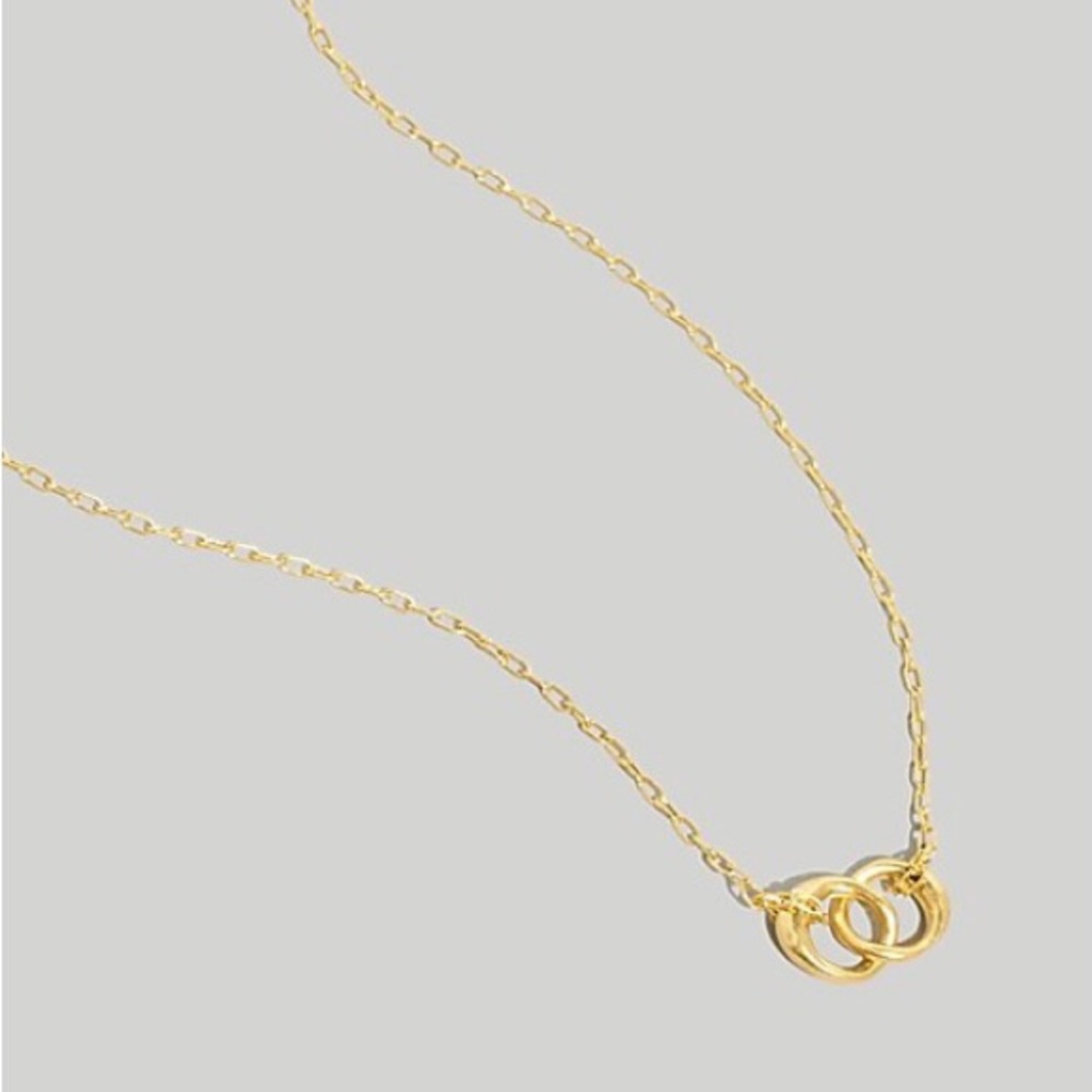 NWOT Madewell Open Circles Necklace